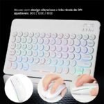 Mini Teclado e Mouse Bluetooth Magic Universal - Linora