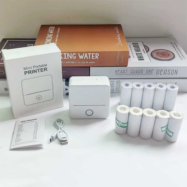 Mini Impressora Térmica Pocket Label HD Bluetooth - Linora